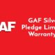 GAF Silver Pledge Limited Warranty
