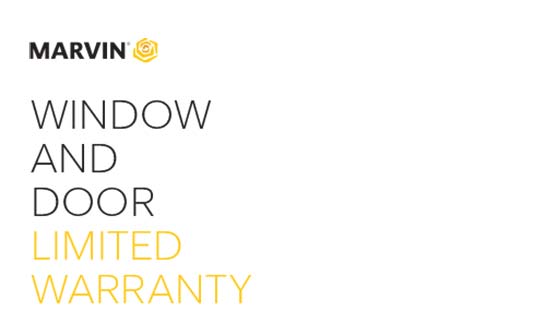 You are currently viewing Marvin Window and Door Limited Warranty